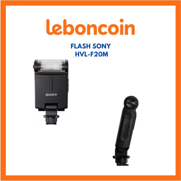 Flash SONY HVL-F20M présent sur Leboncoin