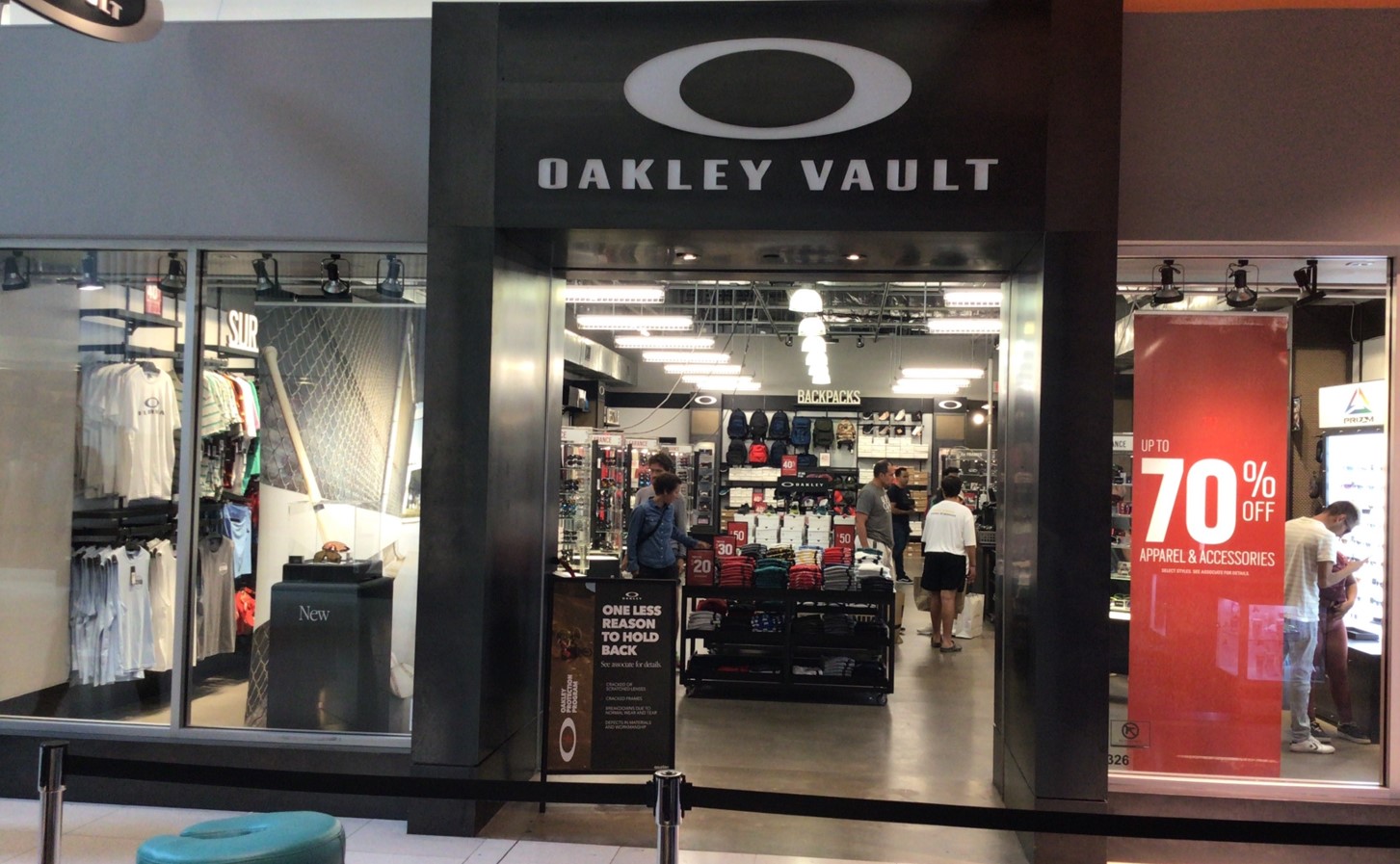 Oakley Vault, 1 Premium Outlets Blvd Tinton Falls, NJ