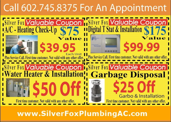 Silver Fox Plumbing AC Phoenix Call 480-478-0093 Emergency 24 Hr Serv Silver Fox Plumbing AC Phoenix Call 480-478-0093 Emergency 24 Hr Serv