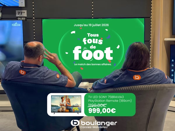 🏆Tous Fous de Foot chez Boulanger !⚽