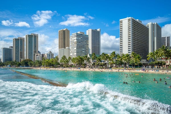 Waikiki beach