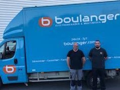 Photo de Alain et Pascal - Livreurs du Magasin Boulanger Bourges - Saint-Doulchard