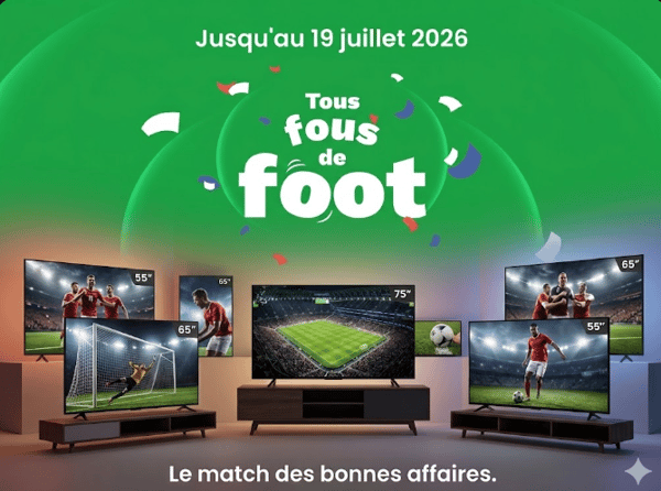 Tous fous de foot chez Boulanger Beynost.