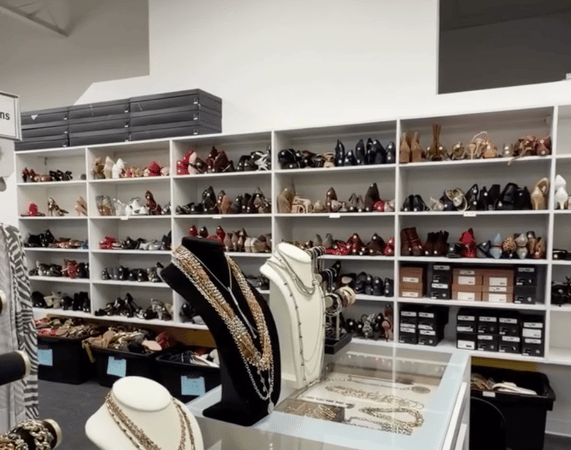 Dress for Success Charlotte custom storage solution
