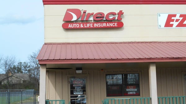 Direct Auto Insurance storefront located at  941 Highway 80 E, Clinton