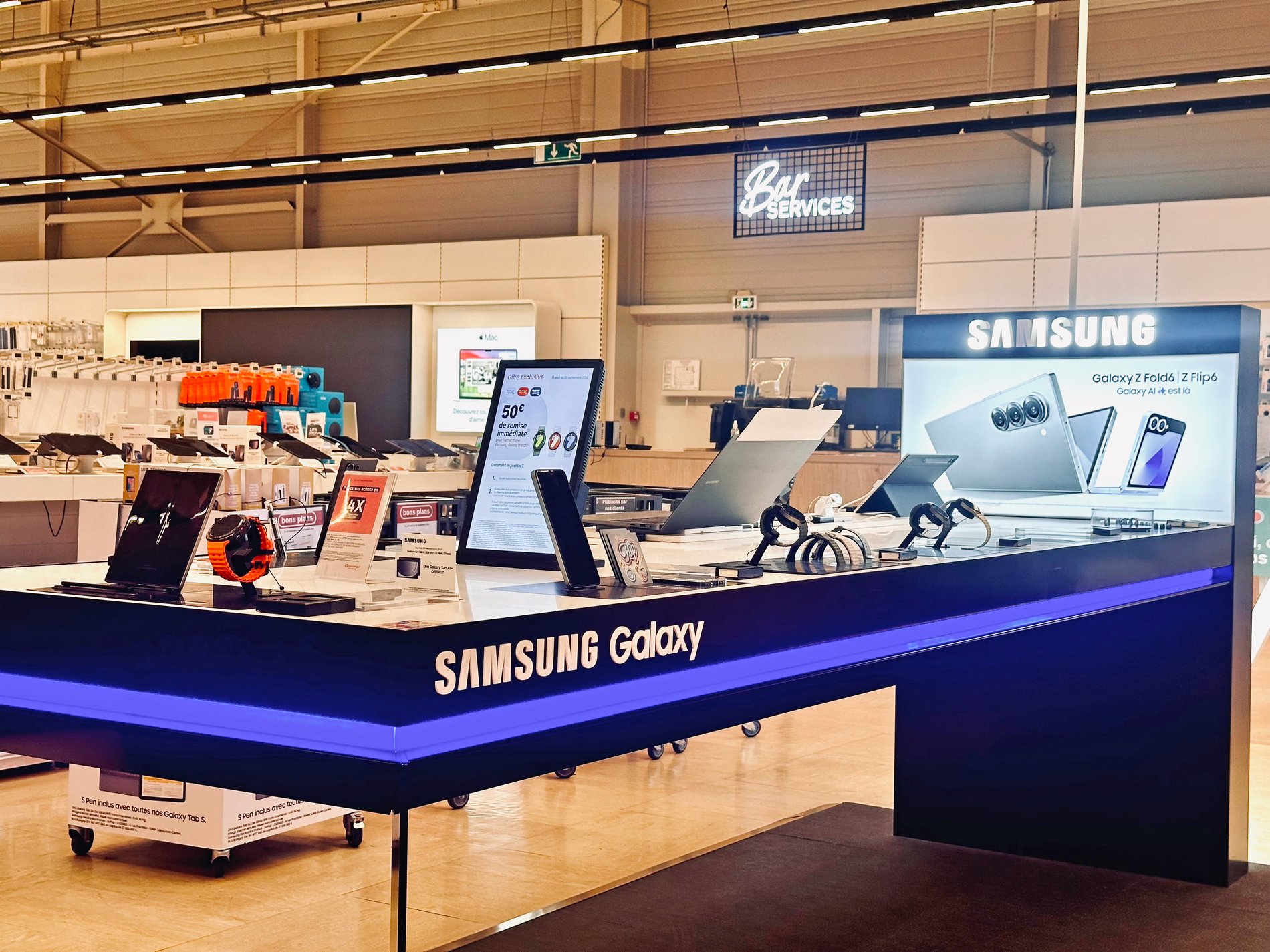 Galaxy Z Fold6 et Z Flip6 chez Boulanger Toulon - La Garde