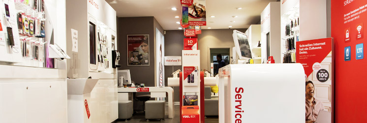 Vodafone-Shop in Bad Oldesloe, Hindenburgstr. 2