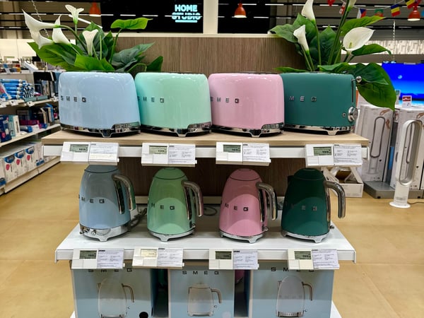 Collection petit electroménager SMEG dans votre magasin Boulanger Sarcelles