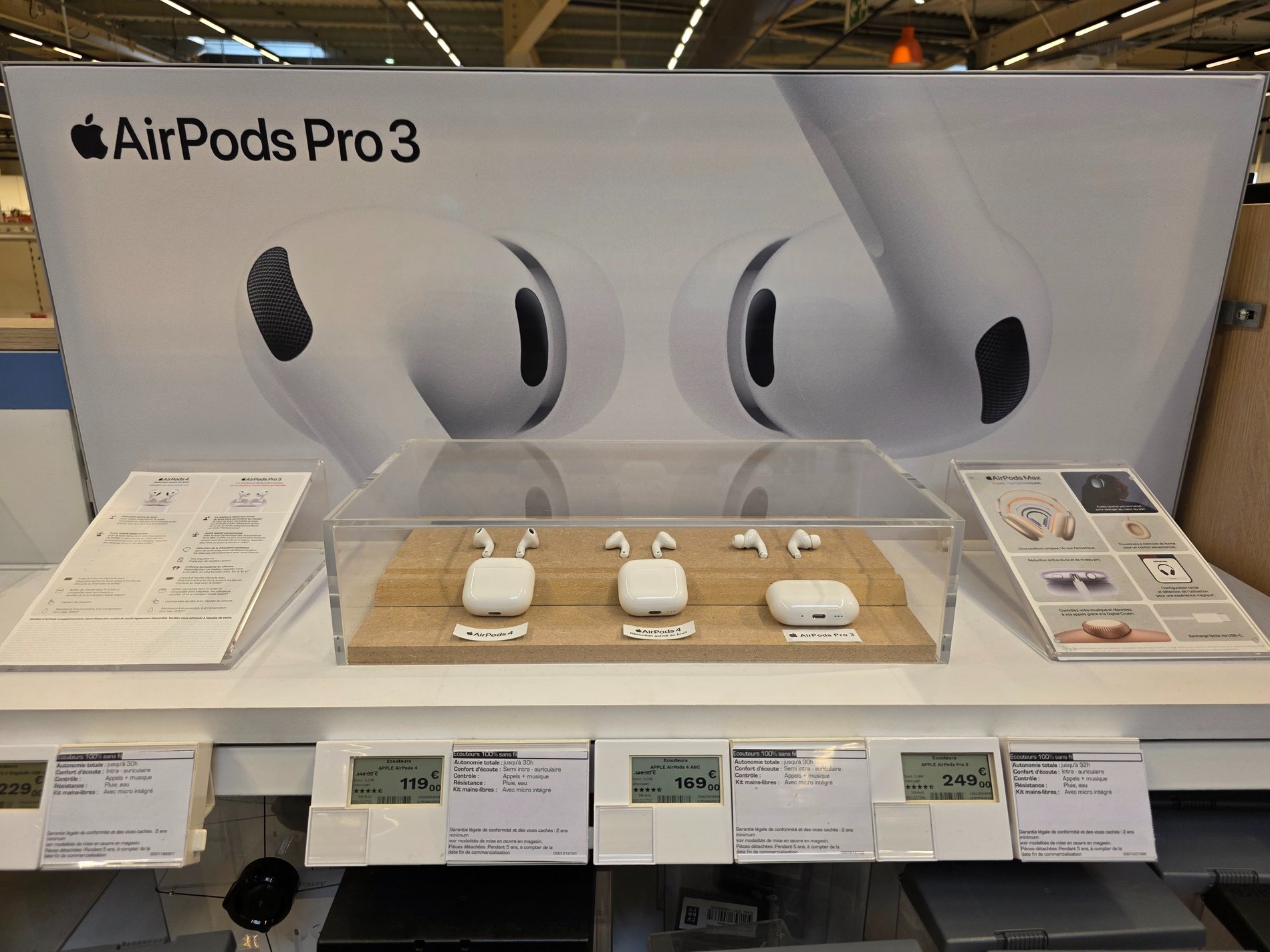 Airpods  - Boulanger Valenciennes - Petite-Forêt