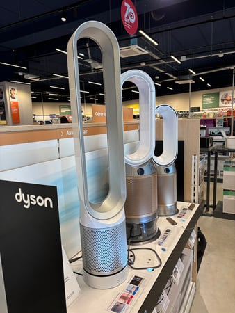Dyson. Boulanger Strasbourg la vigie