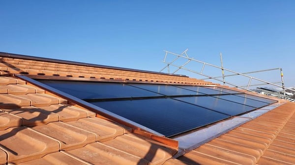 Panneaux  photovoltaïques en intégrés