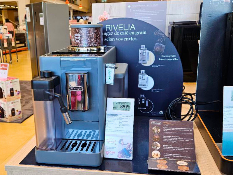 Broyeurs Rivelia DELONGHI chez Boulanger Vitrolles proche de Salon, Velaux, Marignane et Rognac