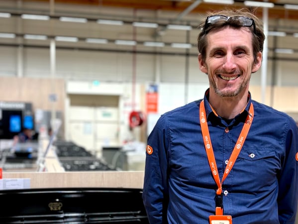 Jérôme directeur du magasin Boulanger Caen Mondeville