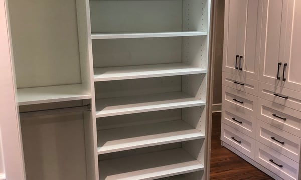 closet shelving