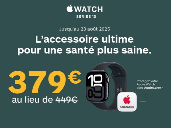 bon plan apple watch à  Boulanger La Rochelle Angoulins