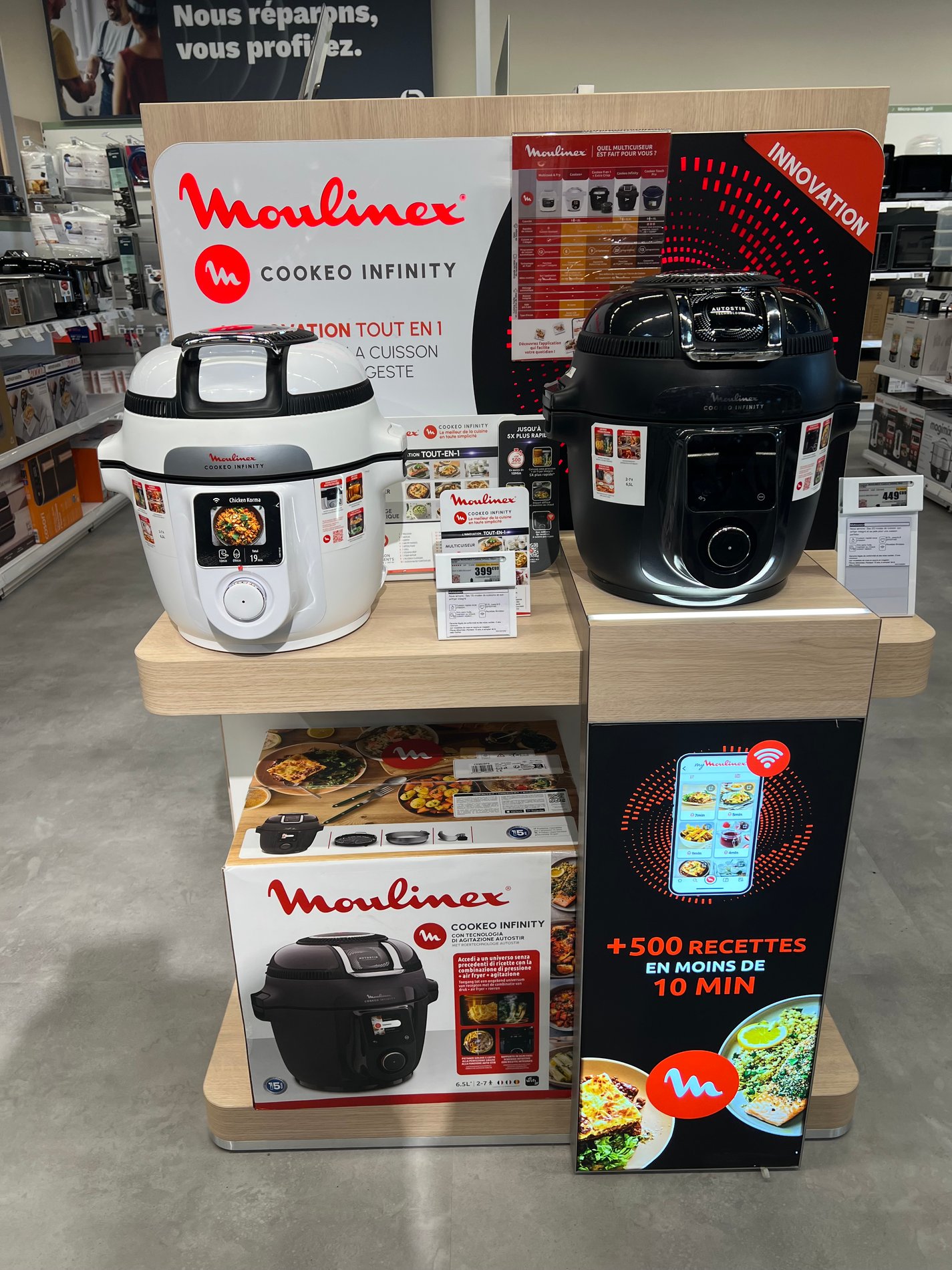 cookeo infinty dans votre magasin boulanger st quentin