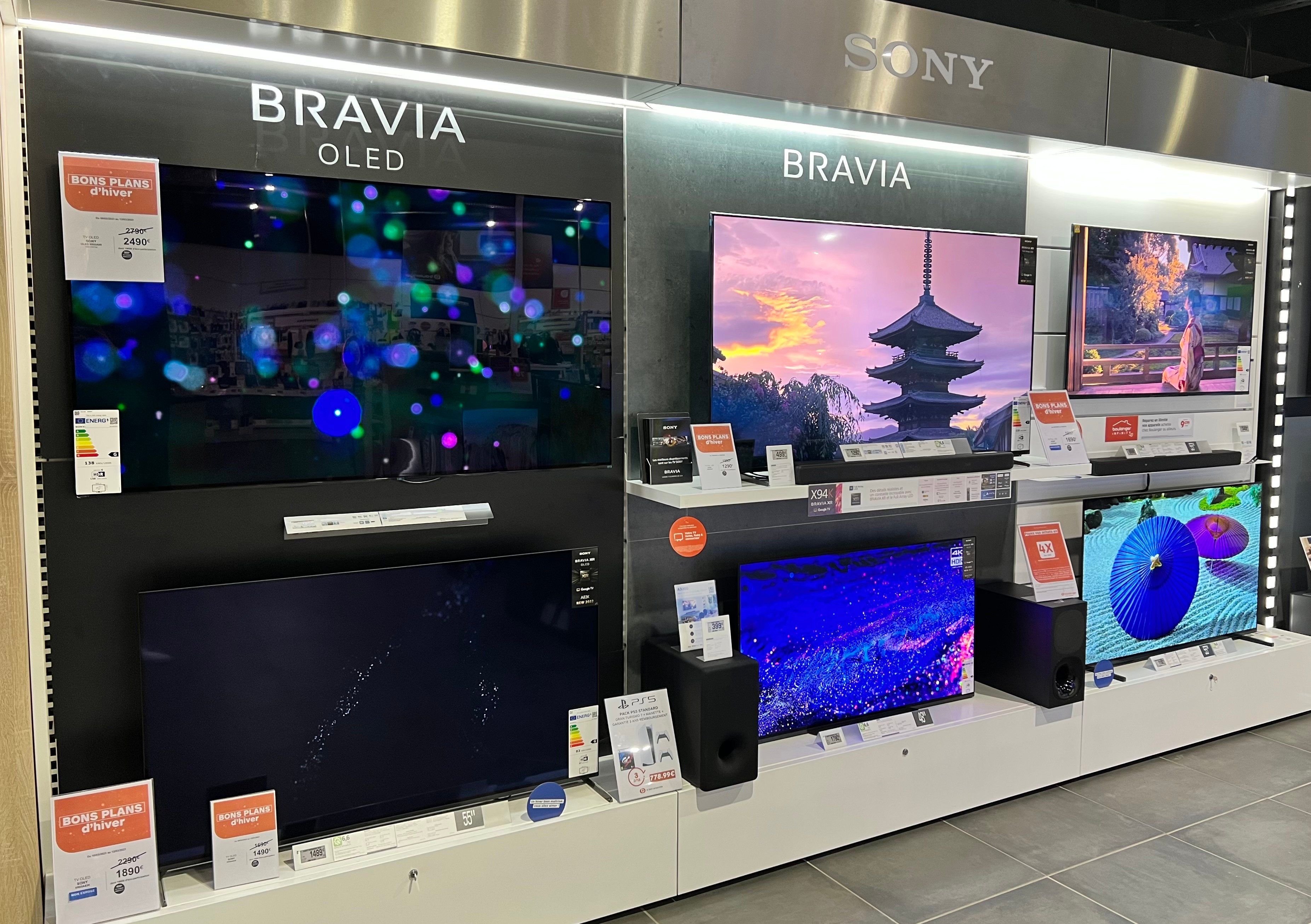 tv sony bravia oled