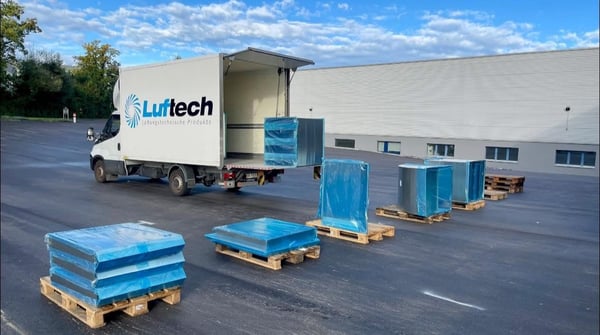 Luftech Schweiz AG – Auslieferung