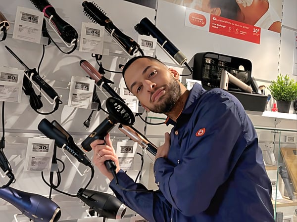 Warren, responsable Comptoir