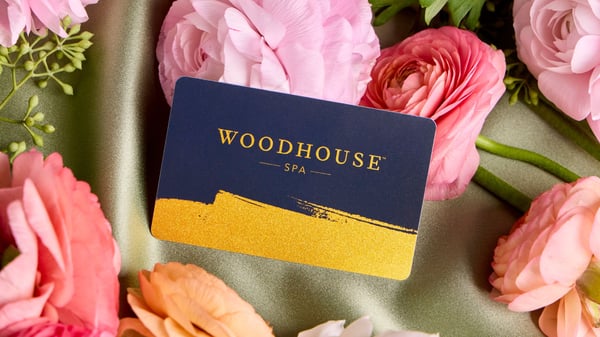 20% off online gift cards at Woodhouse Spa