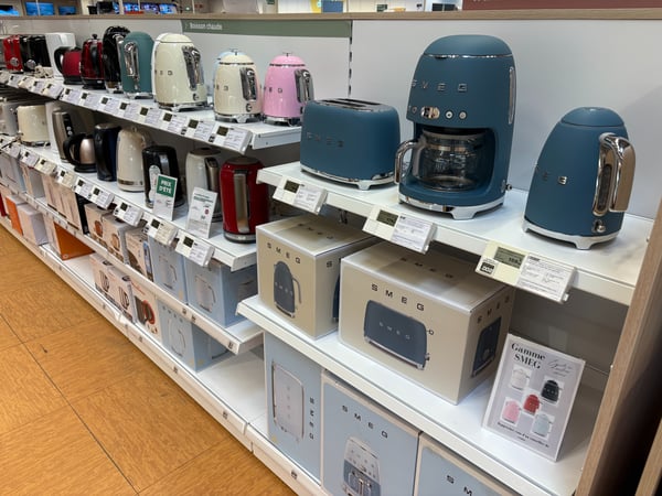 bouilloire et grille pain chez boulanger cholet