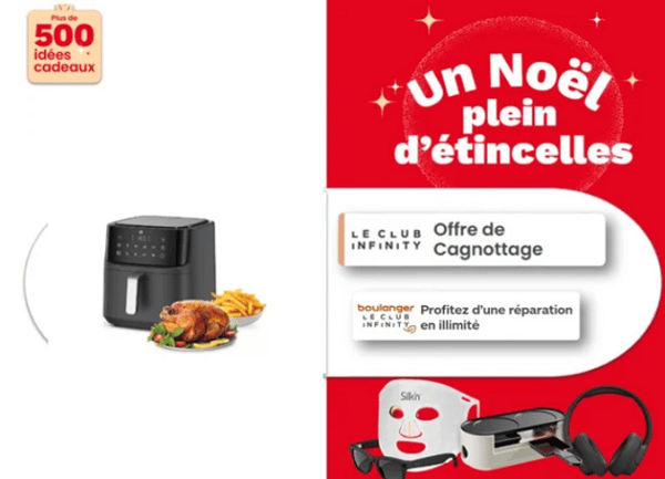 🍟🎄 L’Airfryer : le cadeau de Noël incontournable chez Boulanger Nantes Paridis ! ✨