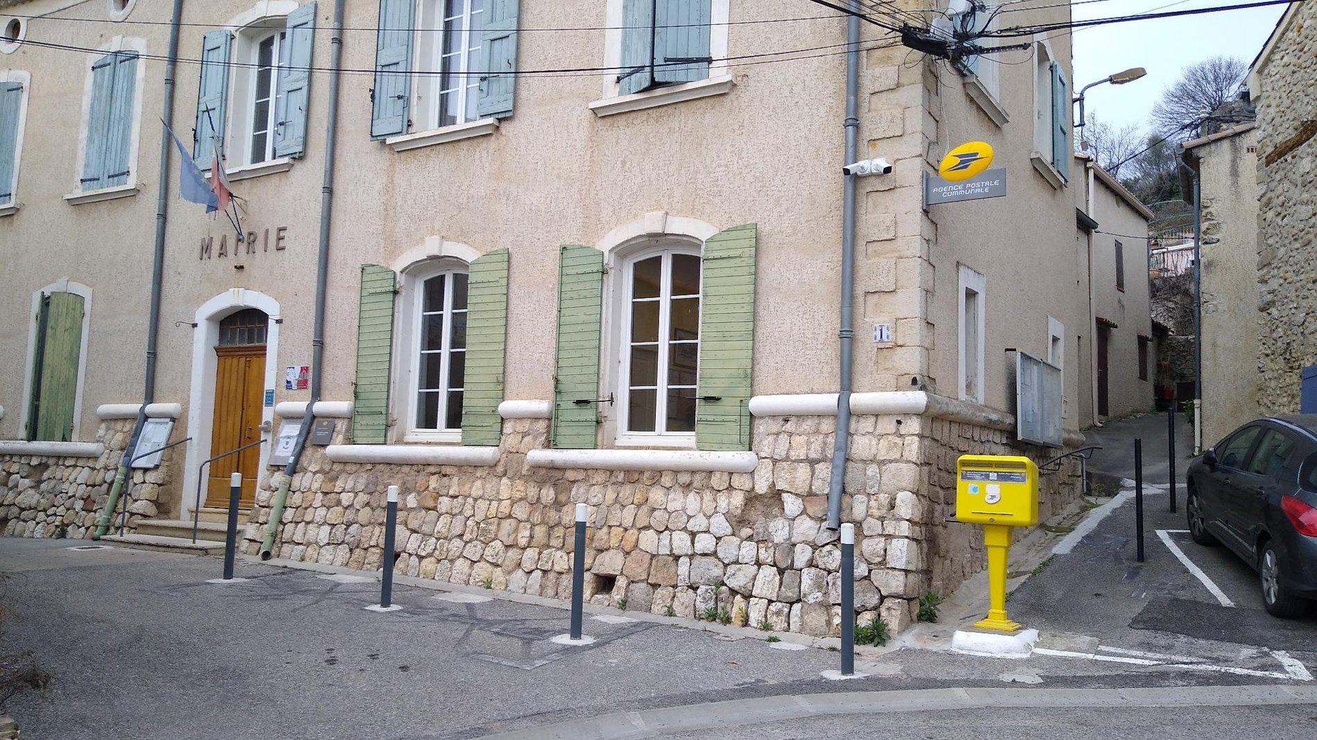Photo du point La Poste Agence Communale CORBIERES Mairie