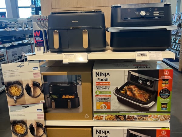 Airfryer , Friteuse sans huile en stock chez Boulanger STE Eulalie
Ninja 
Philips
Moulinex
Essentiel b