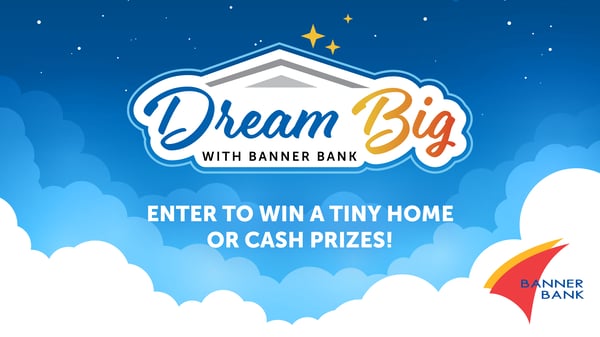 Dream Big with Banner Bank logo