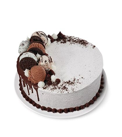 OREO® Ice Cream Cookies & Scoops Cake