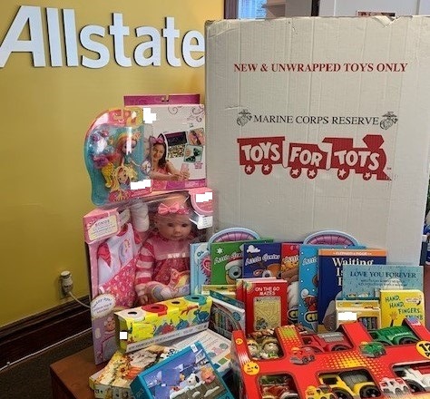 Toys for Tots - feel free to drop off your donations.  We will be participating again this year.