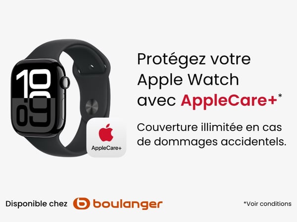 AppleCare+ pour les Apple Watch au magasin Boulanger Mâcon.