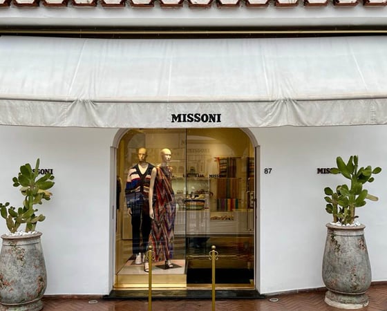 Missoni Boutique Positano opening hours address and contacts