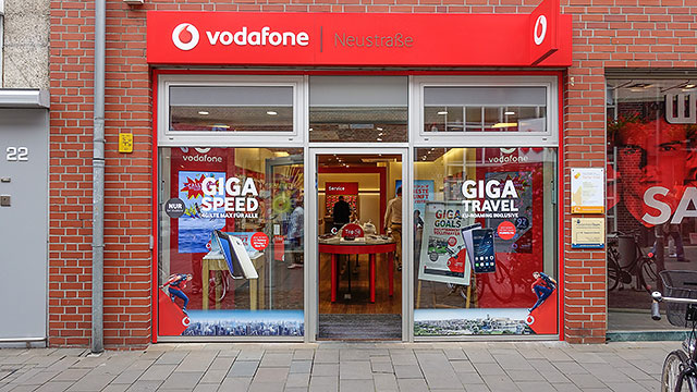 Vodafone-Shop in Bocholt, Neustr. 18-20