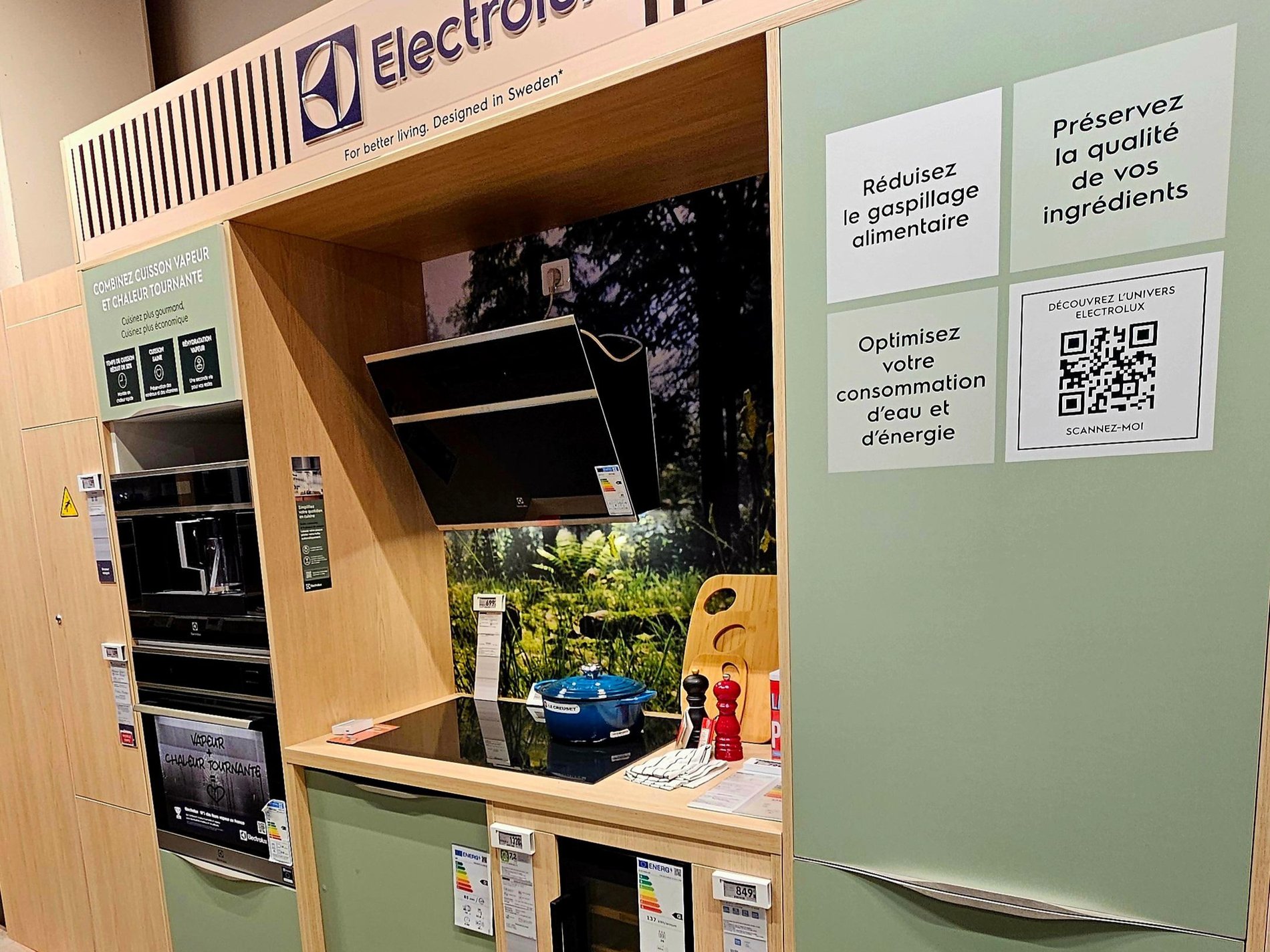gros électroménager Electrolux Boulanger Tourville la Rivière