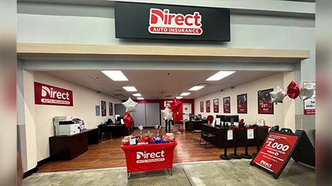 Direct Auto Insurance storefront located at  2510 Redmond Circle N, Rome