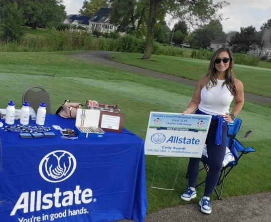 Sponsoring local Downers Grove Fire Department charity