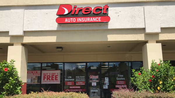 Direct Auto Insurance storefront located at  19536 Cortez Boulevard, Brooksville