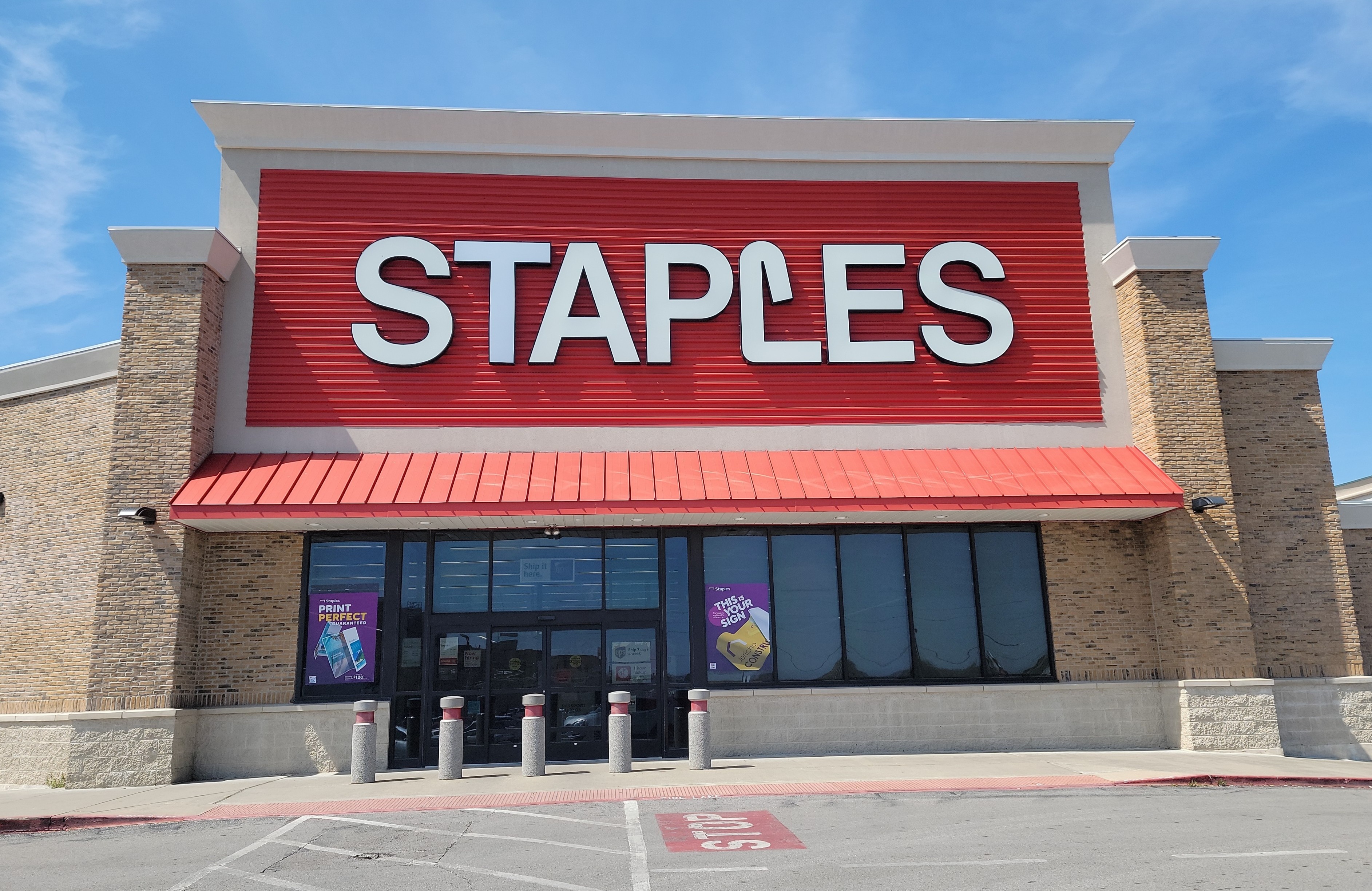 Staples store best sale