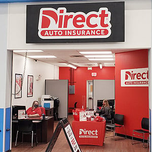 Direct Auto Insurance storefront located at  3050 Wilma Rudolph Boulevard, Clarksville