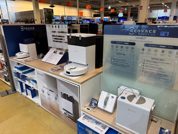 Aspirateur robot laveur Ecovacs Boulanger Portet-sur-Garonne