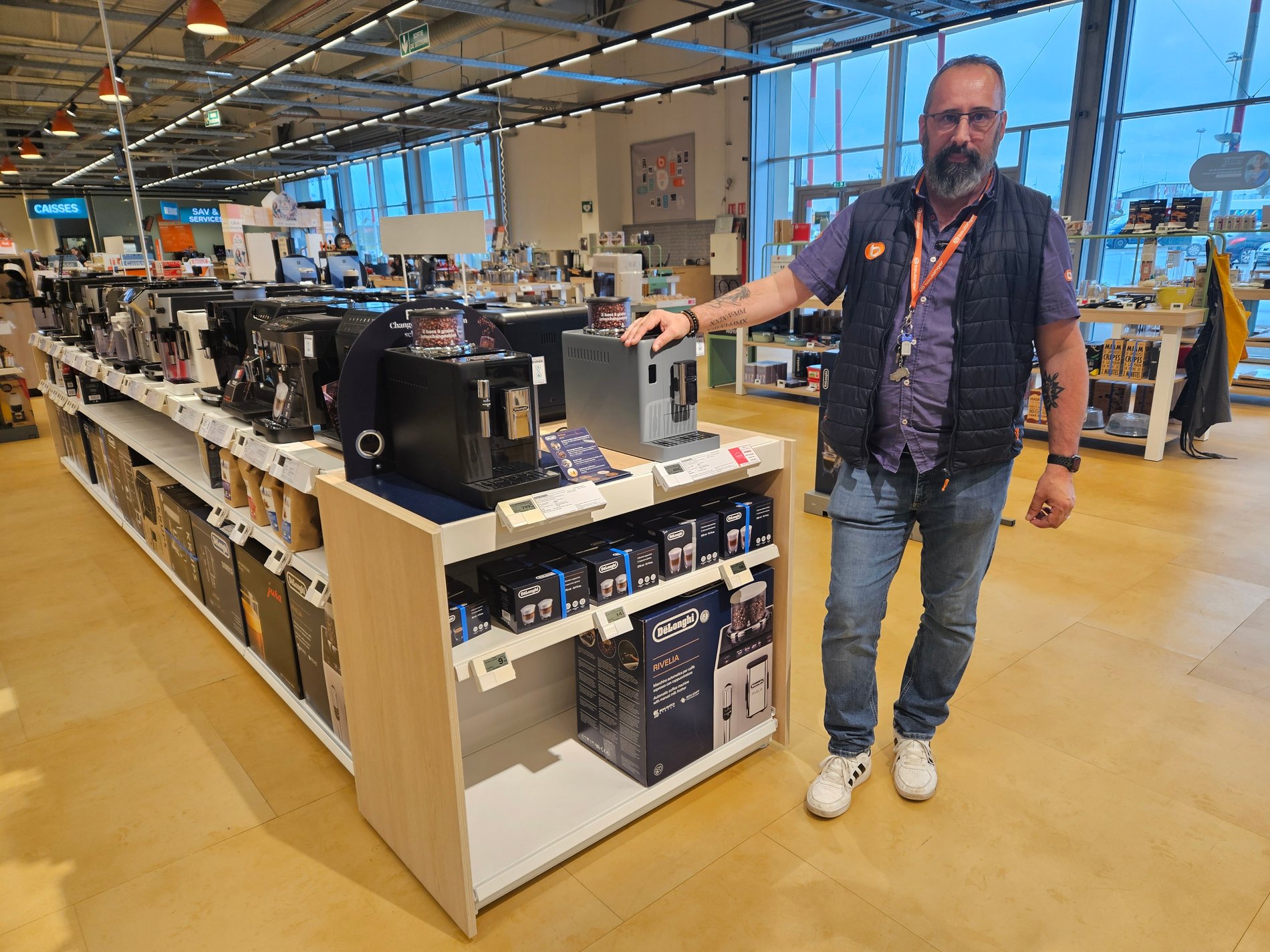 Sébastien, expert delonghi