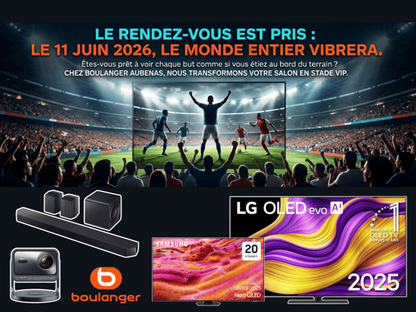 🔥 LE rendez-vous à ne pas manquer arrive chez Boulanger Aubenas ! 🔥