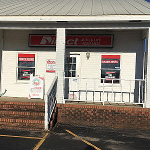Direct Auto Insurance storefront located at  14001 Highway 43, Russellville