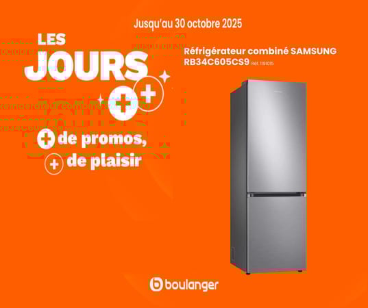 Réfrigérateur combiné SAMSUNG RB34C605CS9 Réf. 1191015