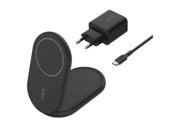 Chargeur induction BELKIN induction 15W 2en1 noir