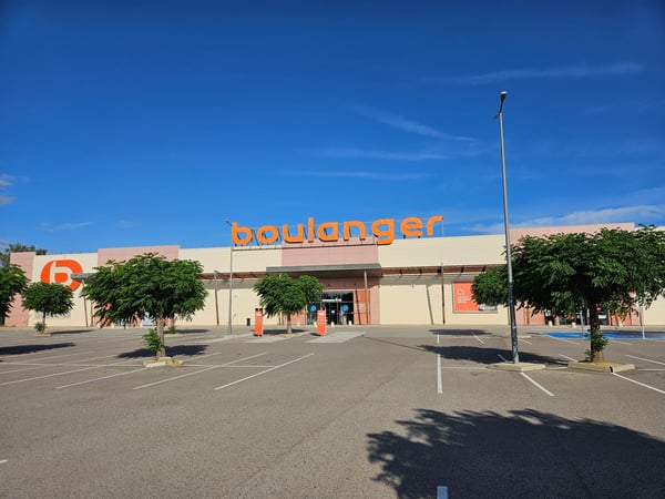 Magasin Boulanger Rivesaltes avec retrait drive.