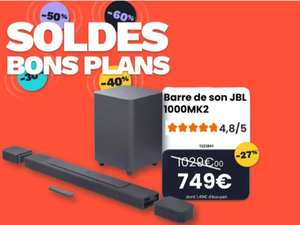 barre de son JBL boulanger Trelissac