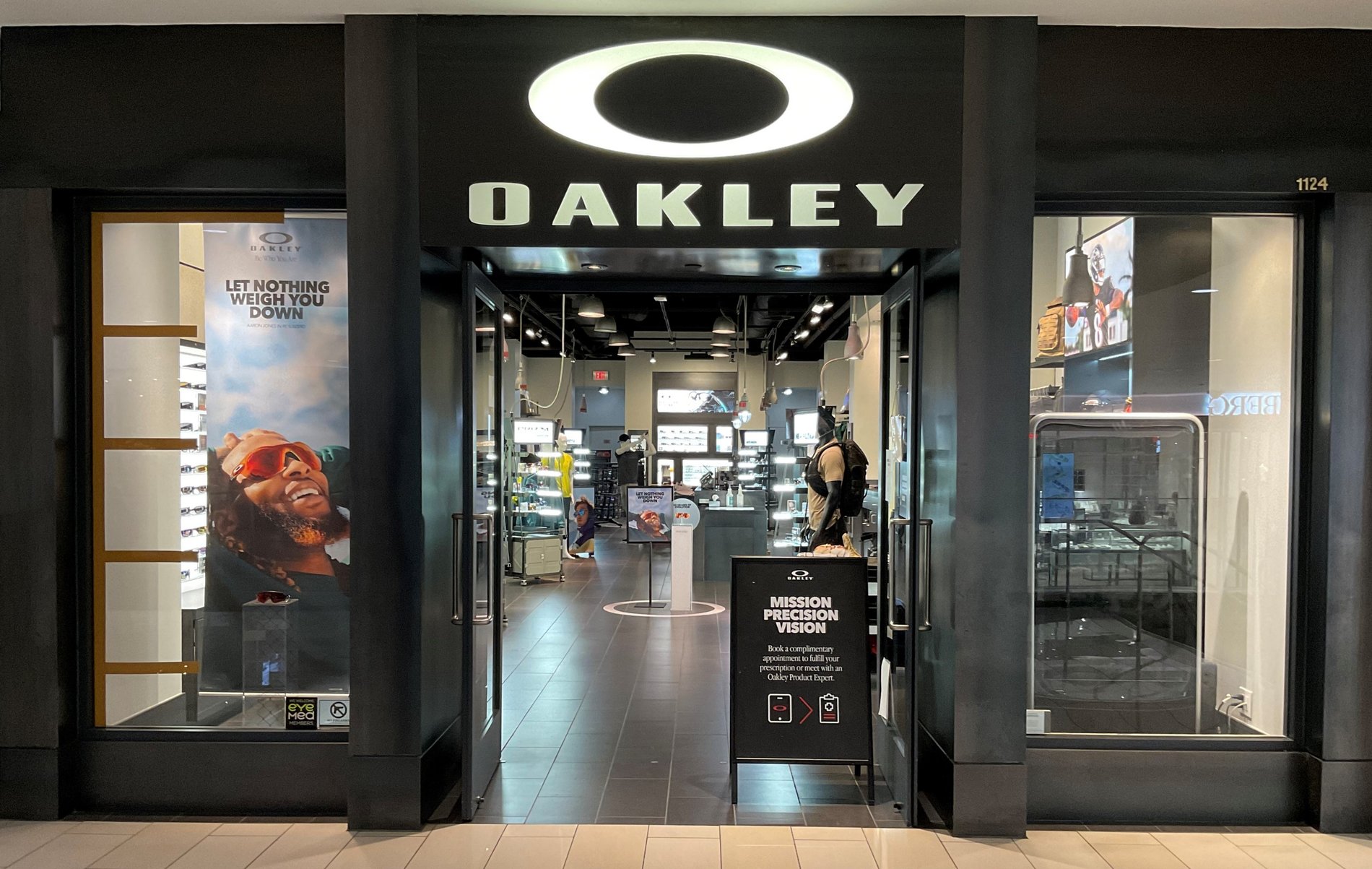 Shopping at Oakley