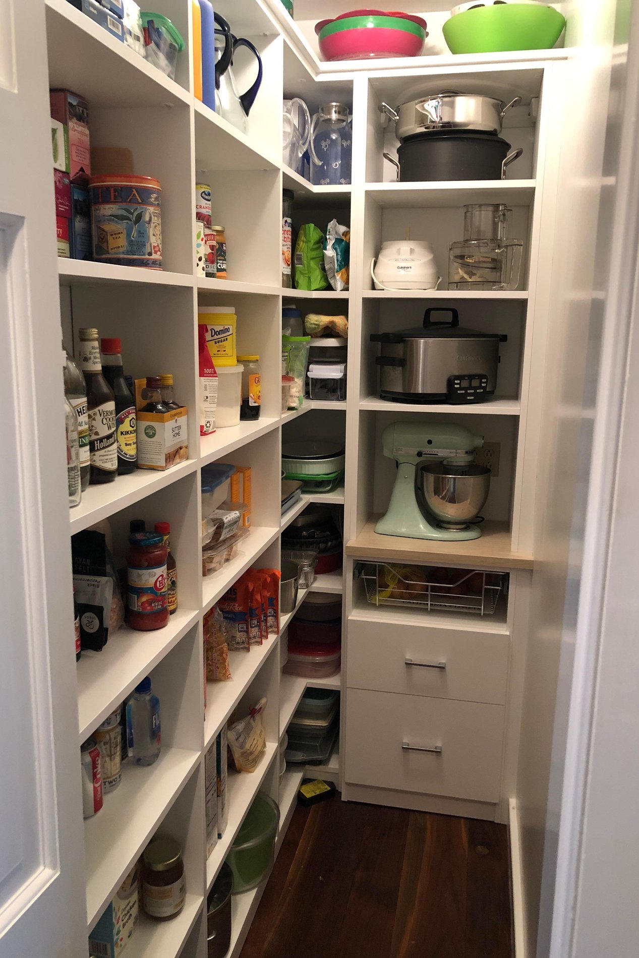 Pantry in Classic White